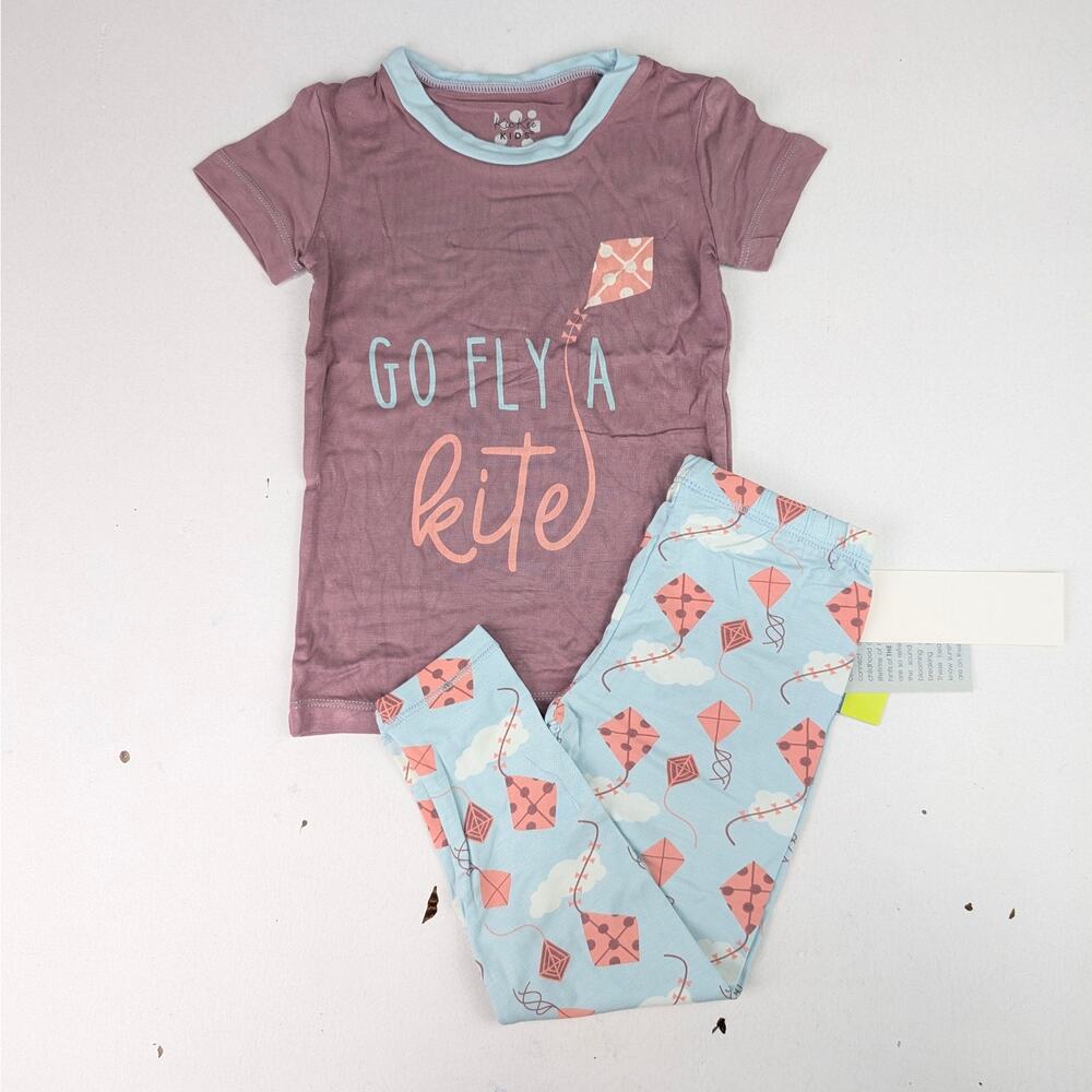 Kickee Pants Girls 3T "Go Fly a Kite" Pajamas